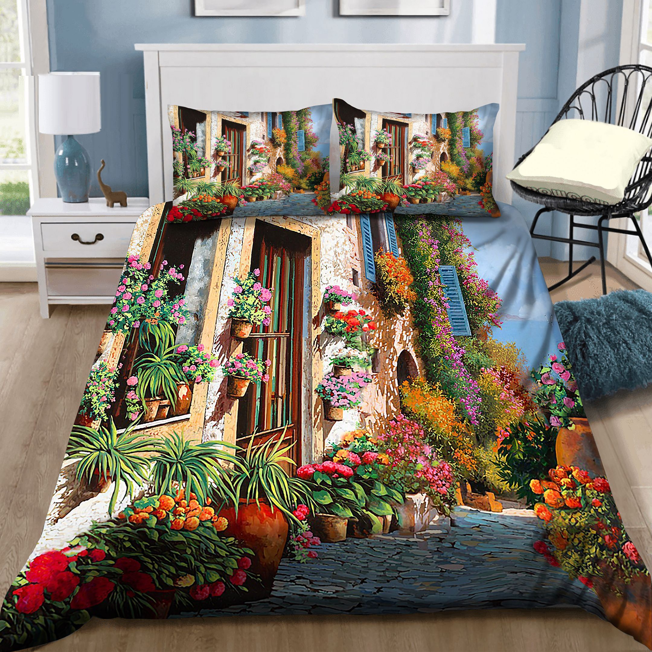 Love Flowers Bedding Set