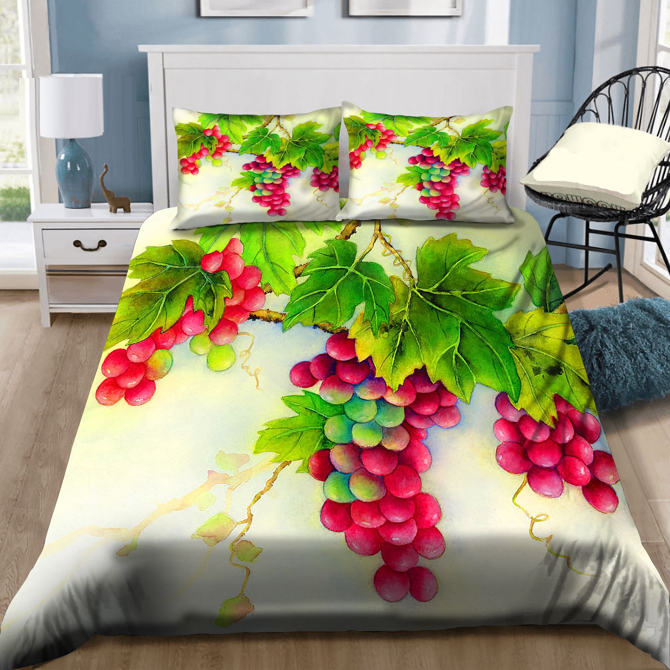 Love Grapes Bedding Set