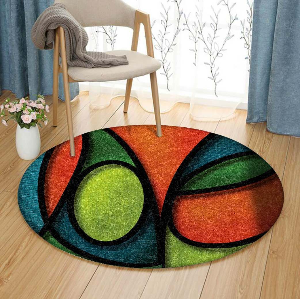 Love Round Carpet