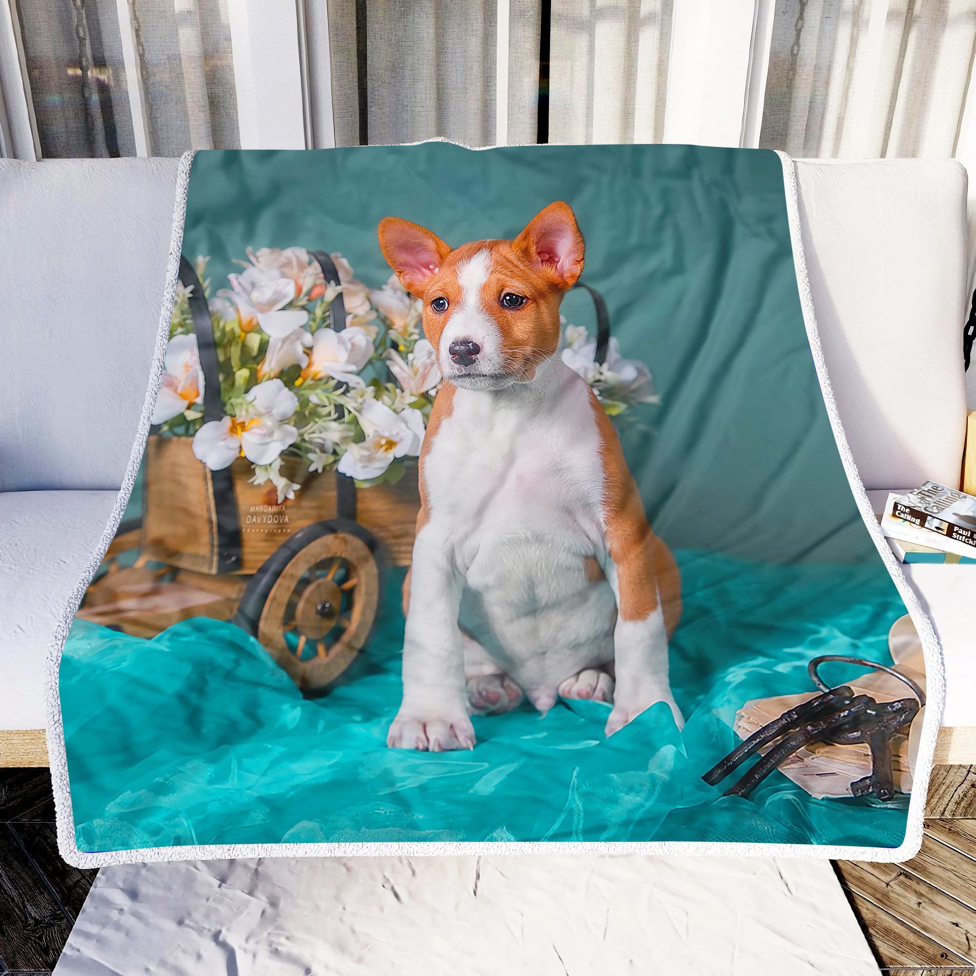 Love Little Dog Fleece Blanket