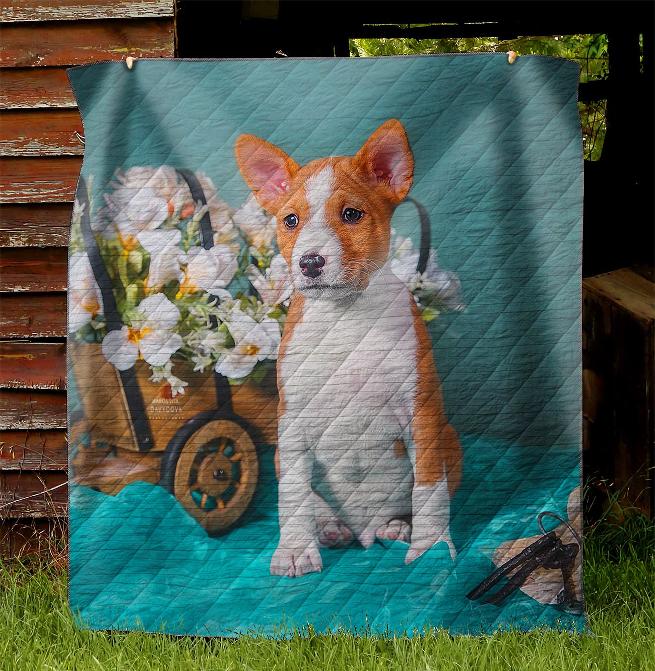 Love Little Dog NI2402064YD Quilt Blanket