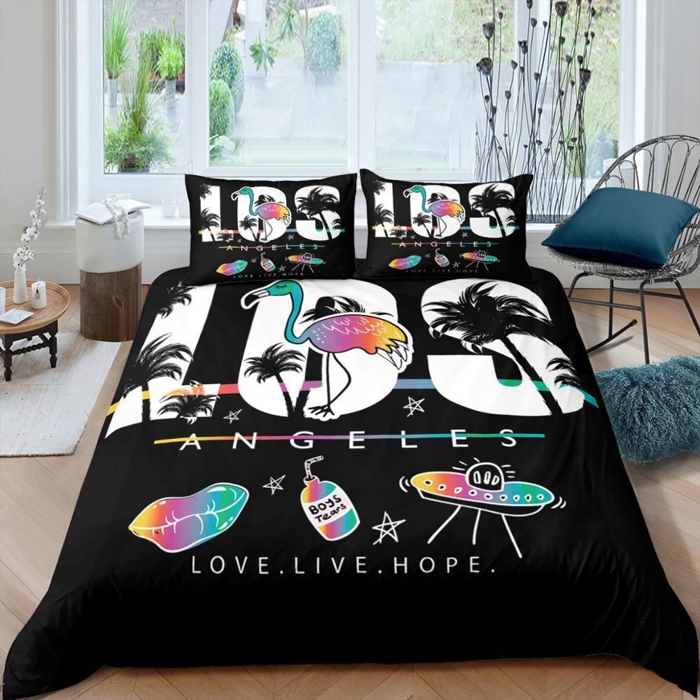 Love Live Hope Los Angeles Bedding Set