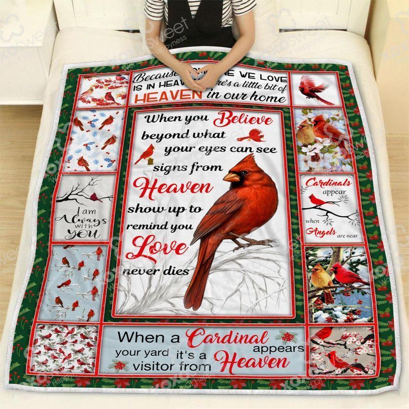 Love Never Dies 7 Sherpa Fleece Blanket