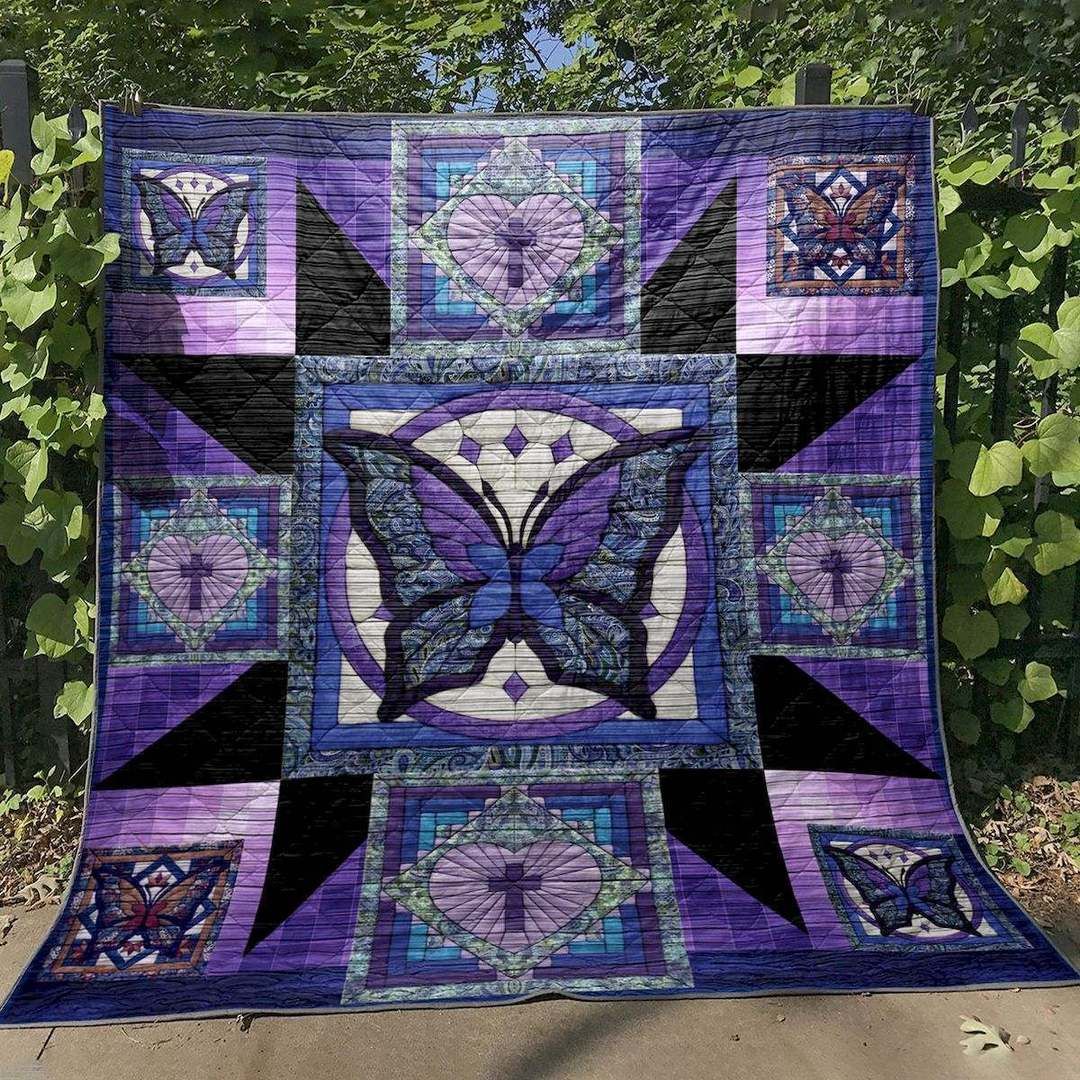 Love Of Butterfly Angels CLT180647 Quilt Blanket