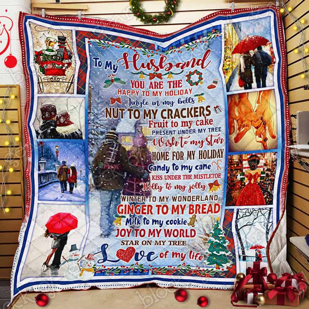 Love Of My Life Christmas CL14100298MDQ Quilt Blanket
