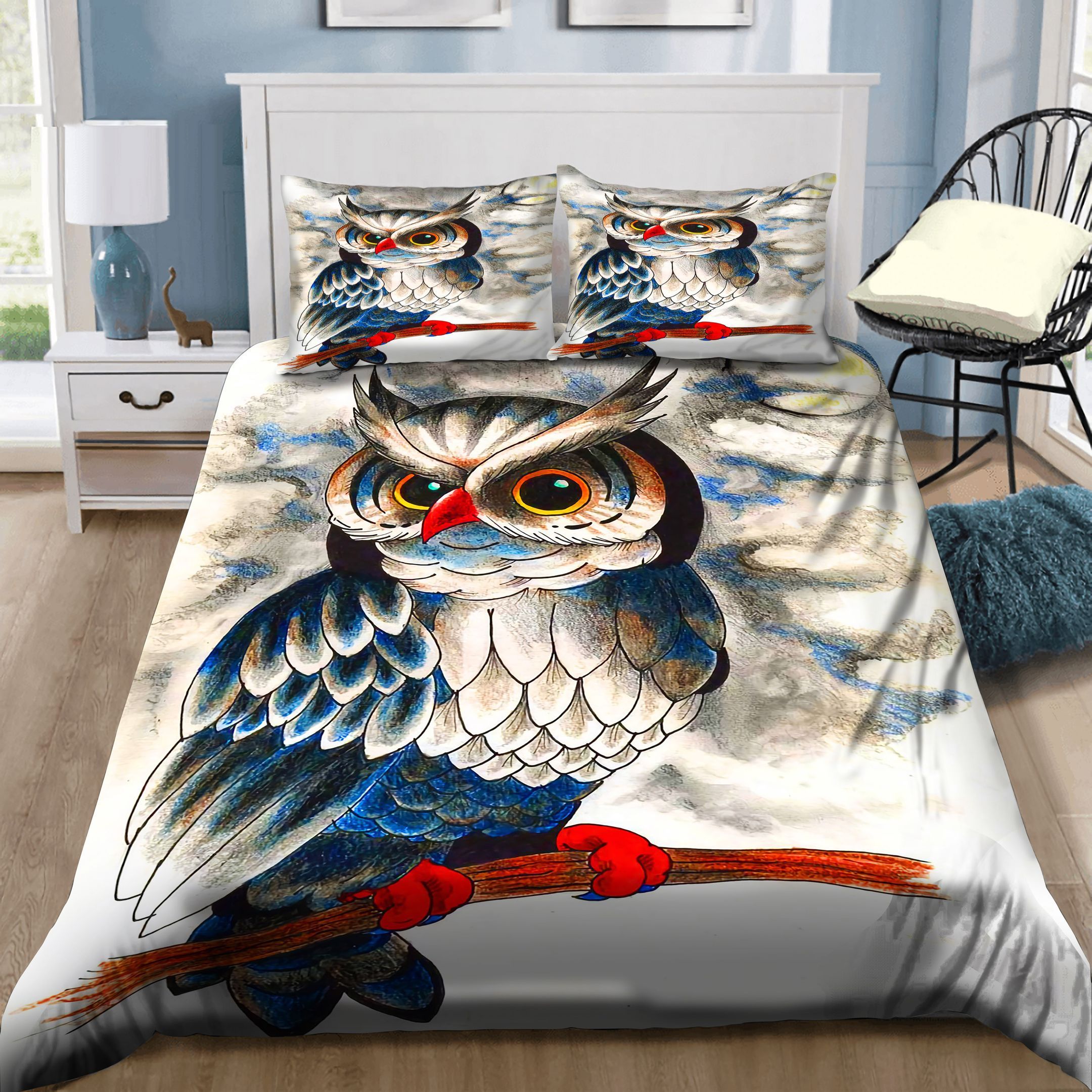 Love Owl Bedding Set