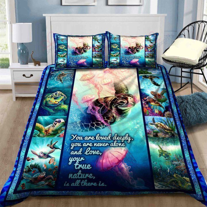 Love Sea Turtle Life Bedding Set