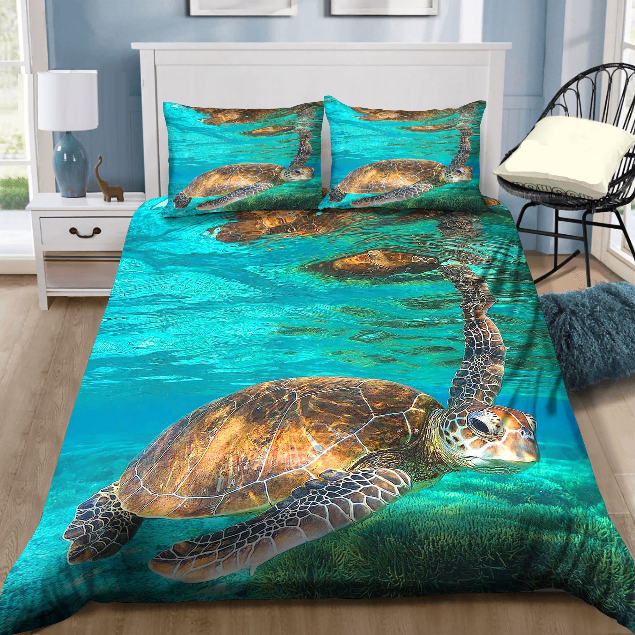 Love Sea Turtle Bedding Set