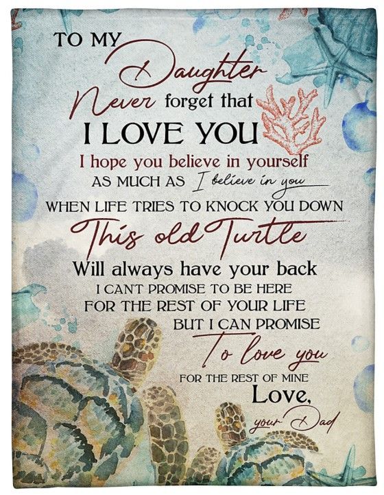 Love You For The Rest Of Mine From Dad Sherpa Fleece Blanket