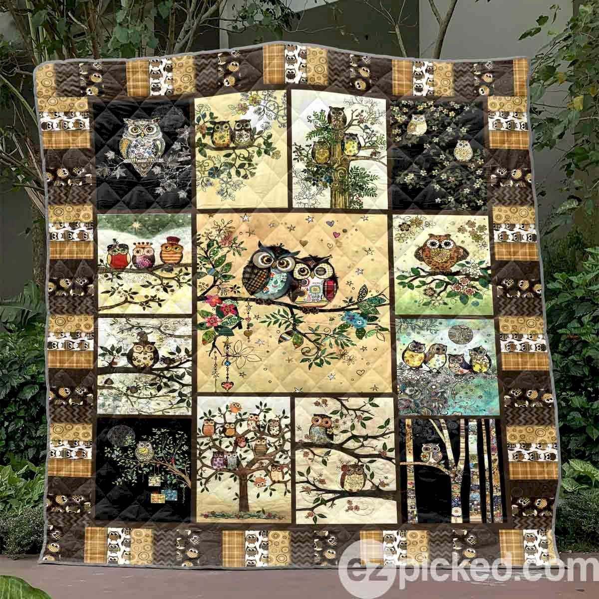Love You Owlways CLT180649 Quilt Blanket