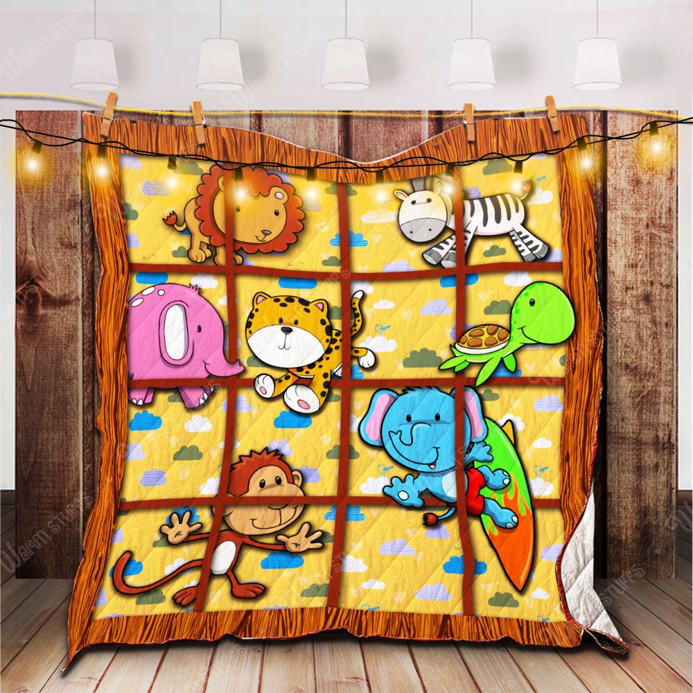 Lovely Animals Quilt Blanket Bl Dhc1312483Dd