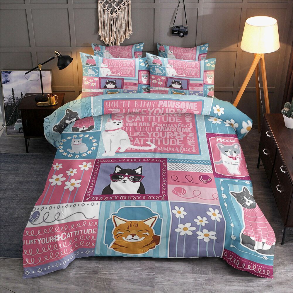 Lovely Cat Bedding Set