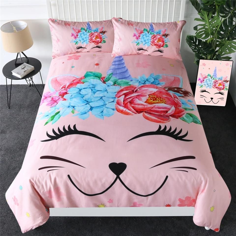 Lovely Cat Ears Bedding Set