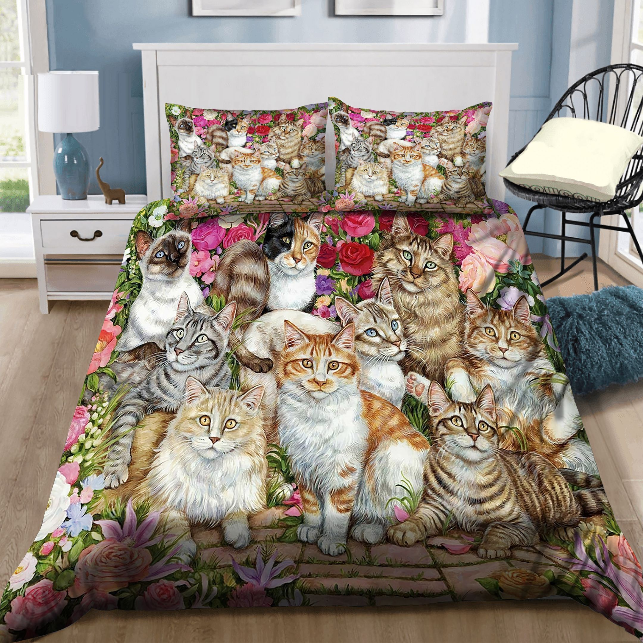Lovely Cats Bedding Set