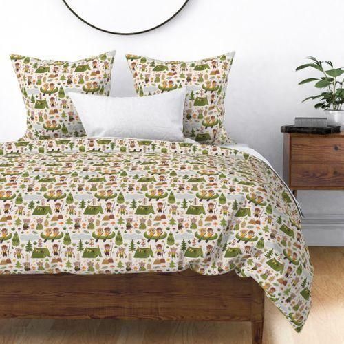 Lovely Day Lake Pattern Bedding Set