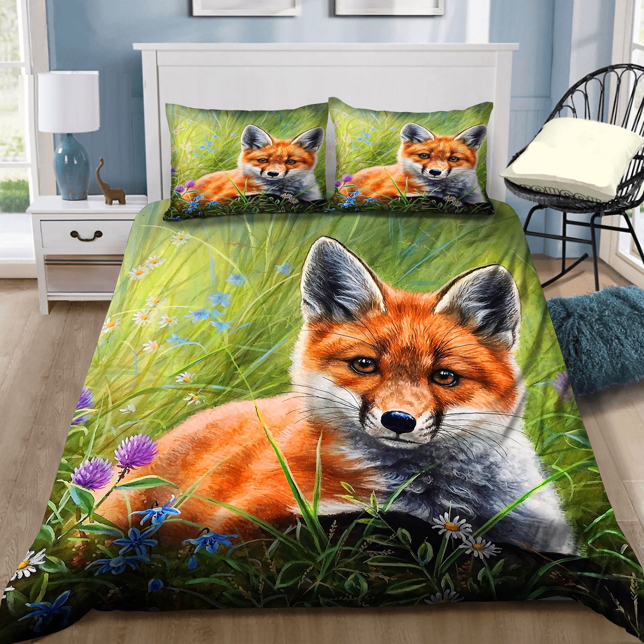 Lovely Fox Bedding Set