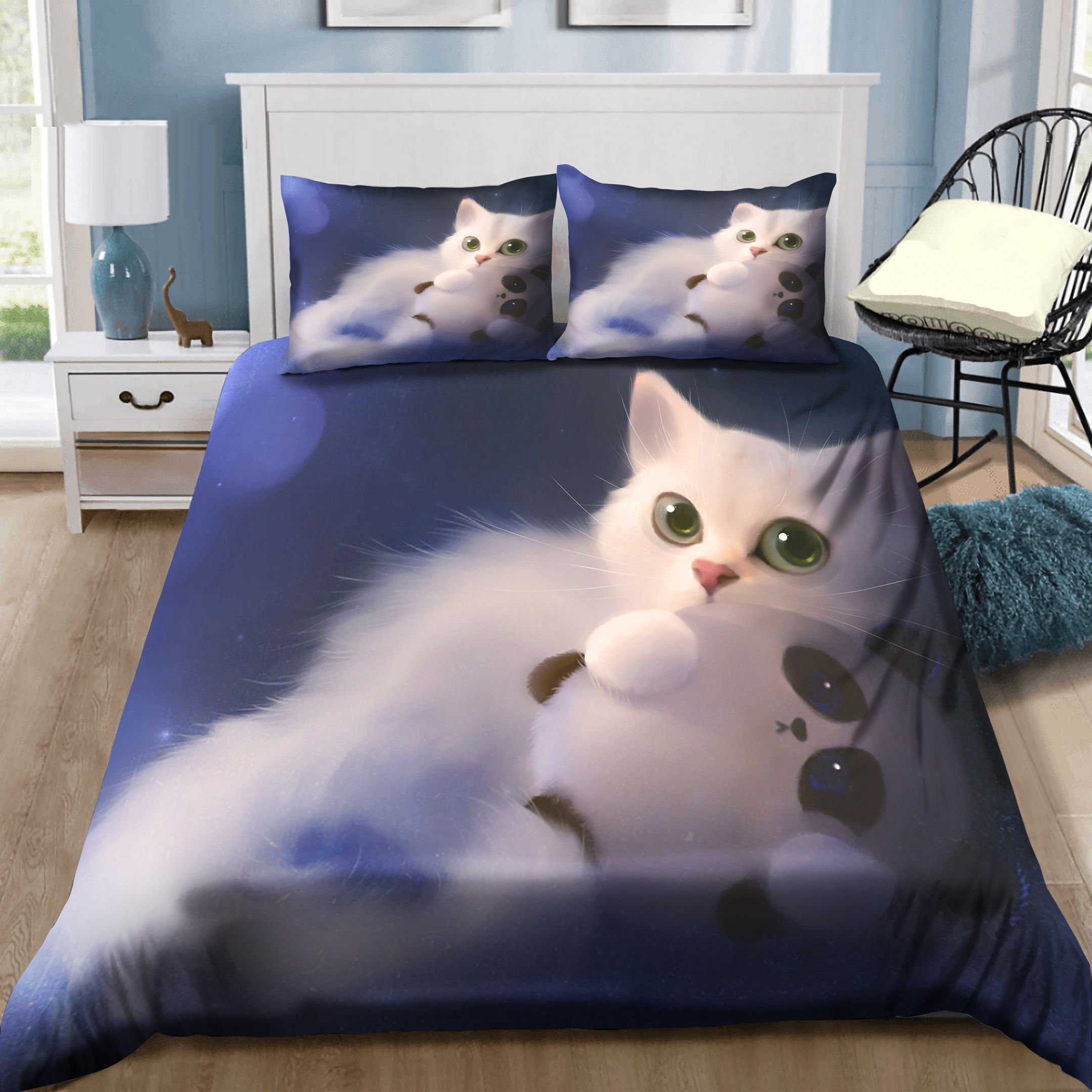 Lovely Kitten Bedding Set