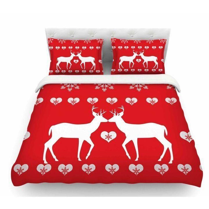 Loving Christmas Deer Bedding Set