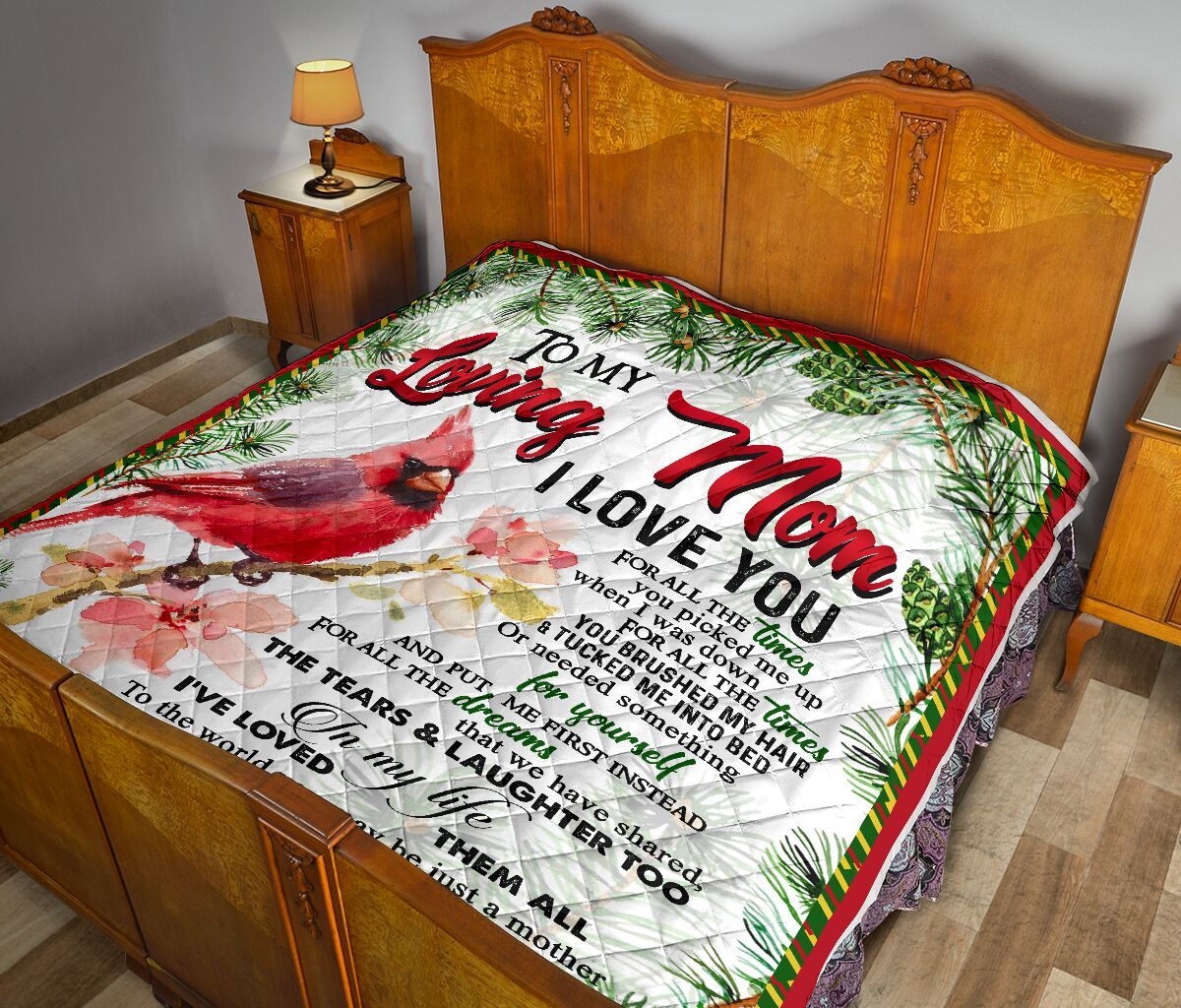 Loving Mom Quilt Blanket DHC02011714DD