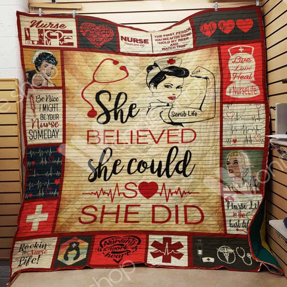 Lth1209 Nurse Nurse Life Ql Quilt Dhc16123412Dd