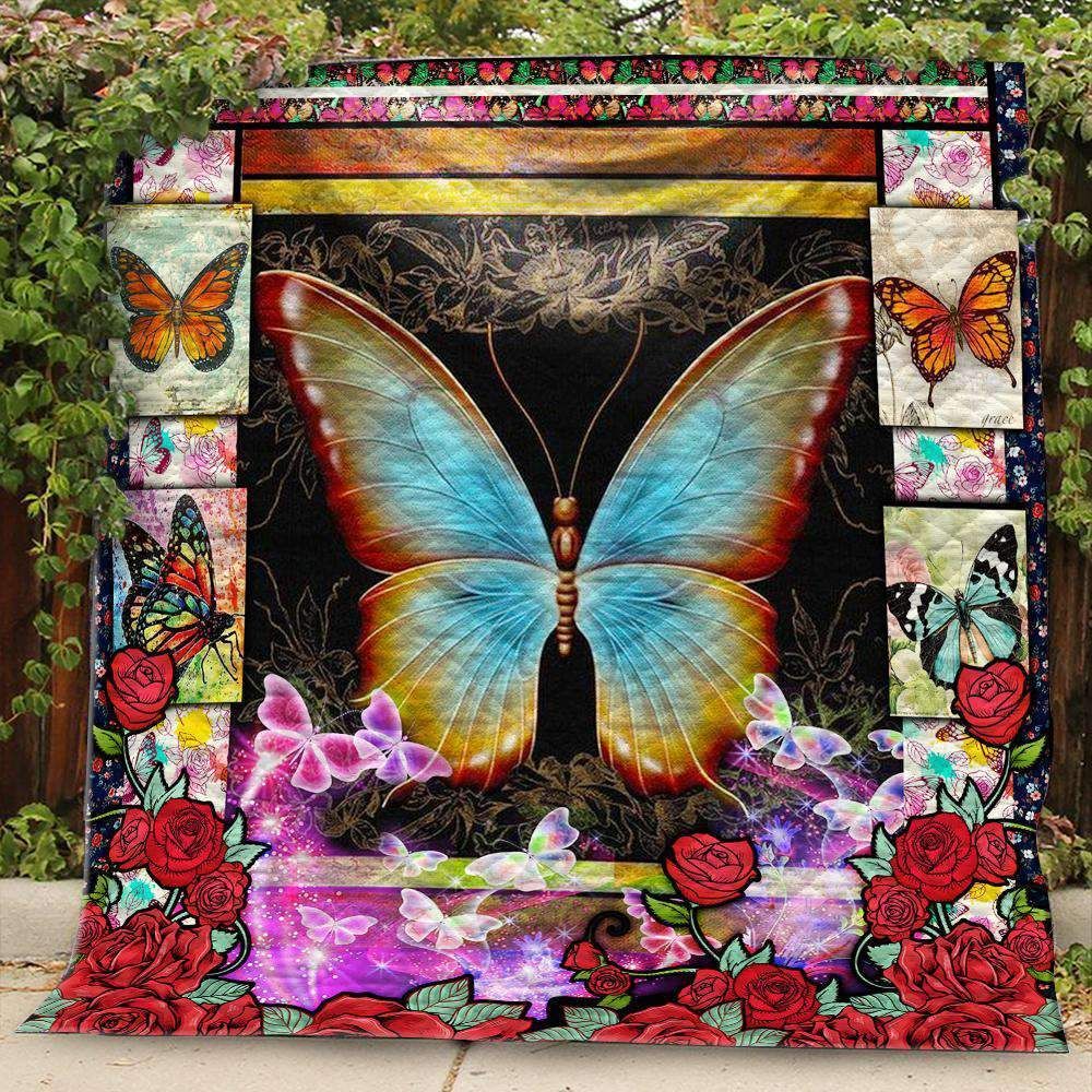 Ltr0312 Butterfly Falling Like The Stars Quilt Dhc16122240Dd