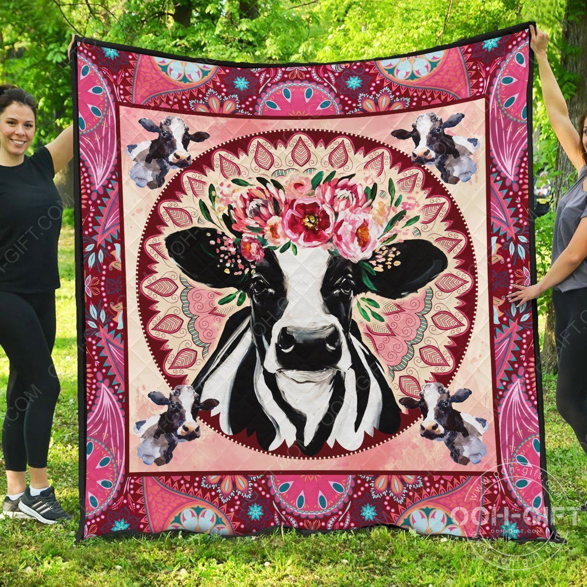 Ltr0312 Cow Um Um Um Quilt Dhc16122238Dd