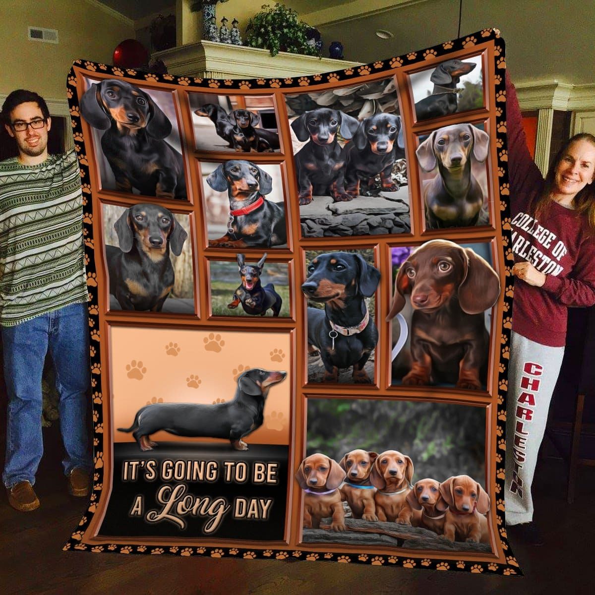 Ltr0312 Dachshund Be Alright 0312 Quilt Dhc16122236Dd