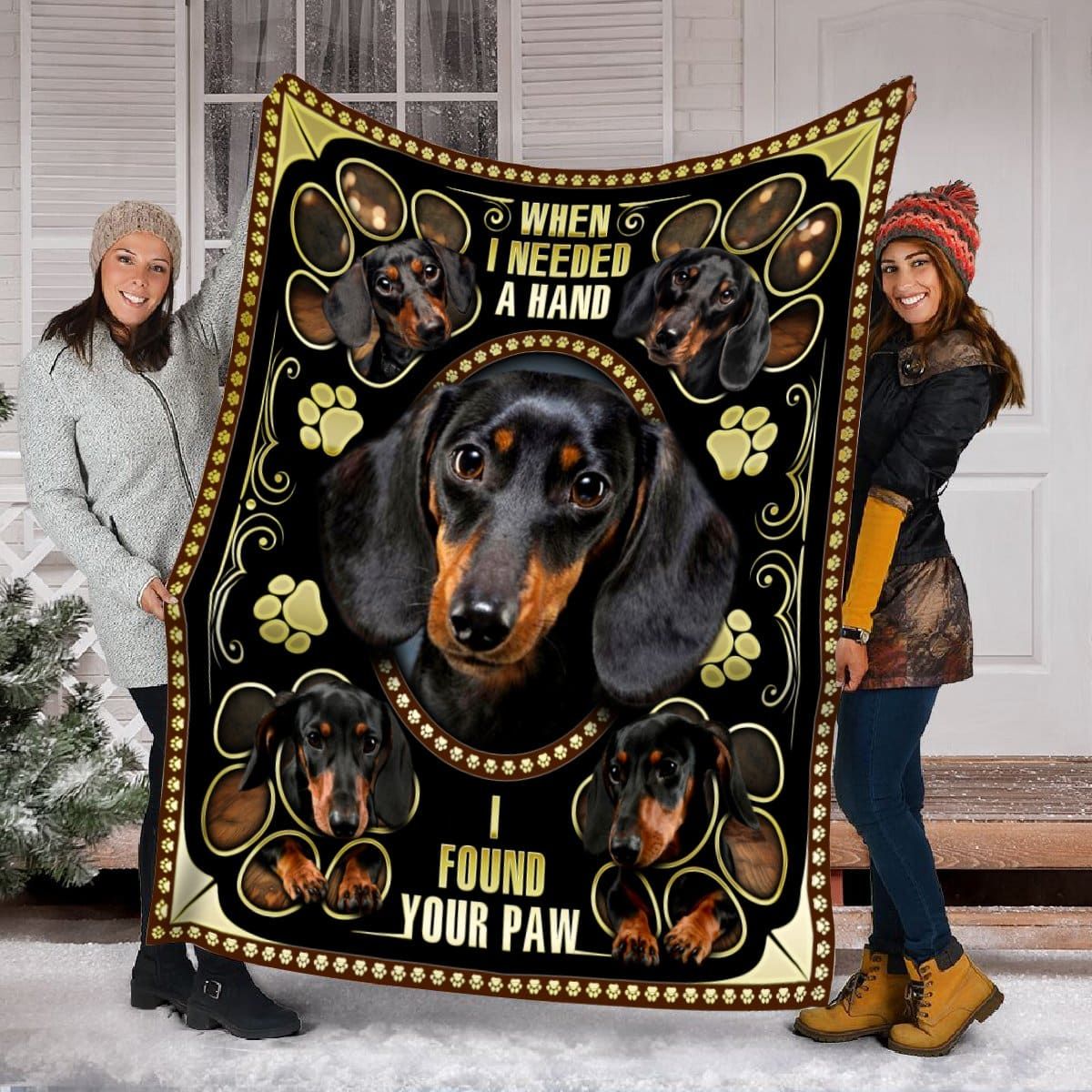 Ltr0312 Dachshund Lay With Me Quilt Dhc16122234Dd