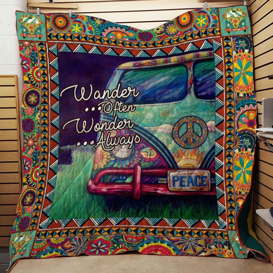 Ltr0312 Hippie Wonder Often Wonder Quilt Dhc16122222Dd