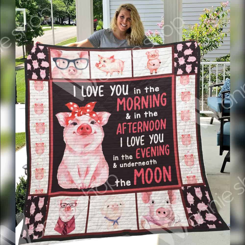 Ltr0312 Pig We Are Fury Quilt Dhc16122216Dd