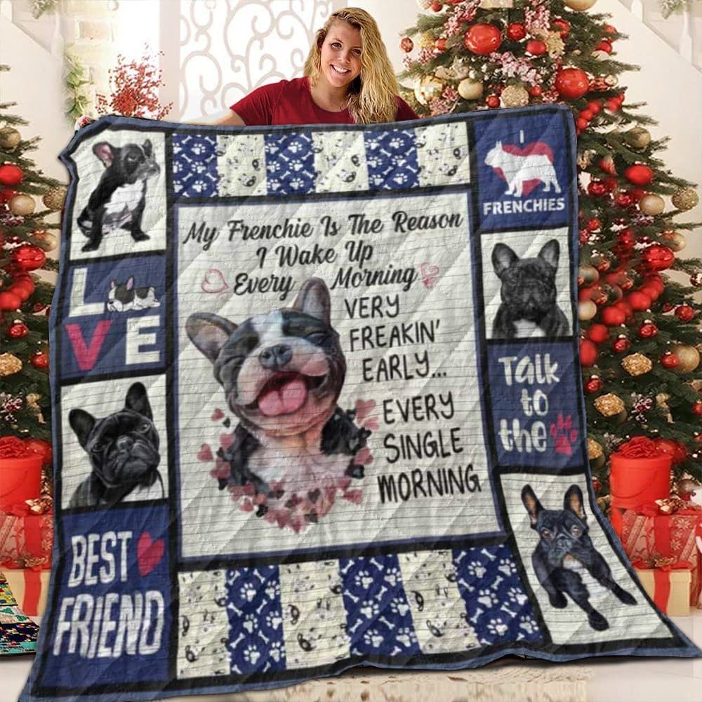 Ltr0412 French Bulldog All I Ask Quilt Dhc16122170Dd