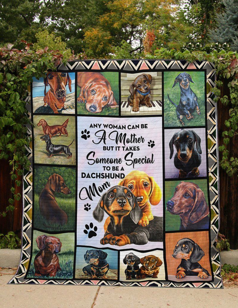 Ltr0511 Dachshund Someone Special Quilt Dhc16122926Dd