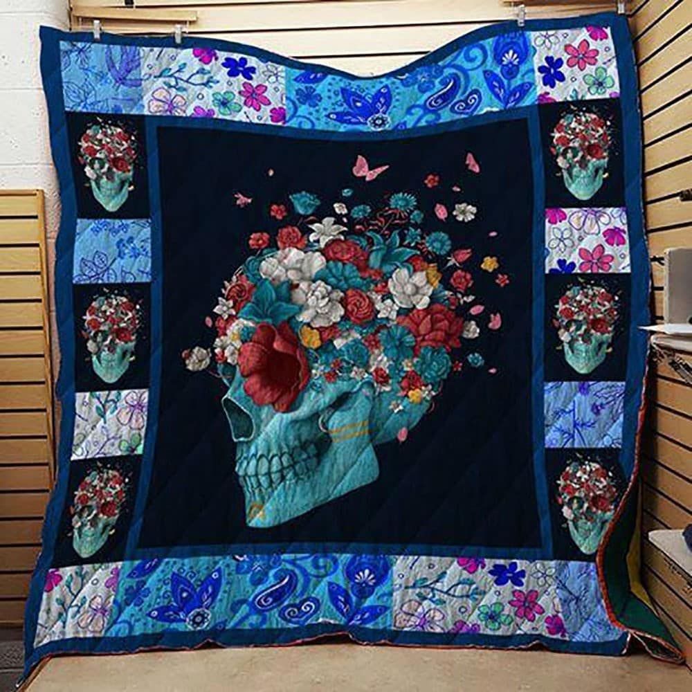 Ltr0611 Skull 01 Skull 0611 Quilt Dhc16122905Dd