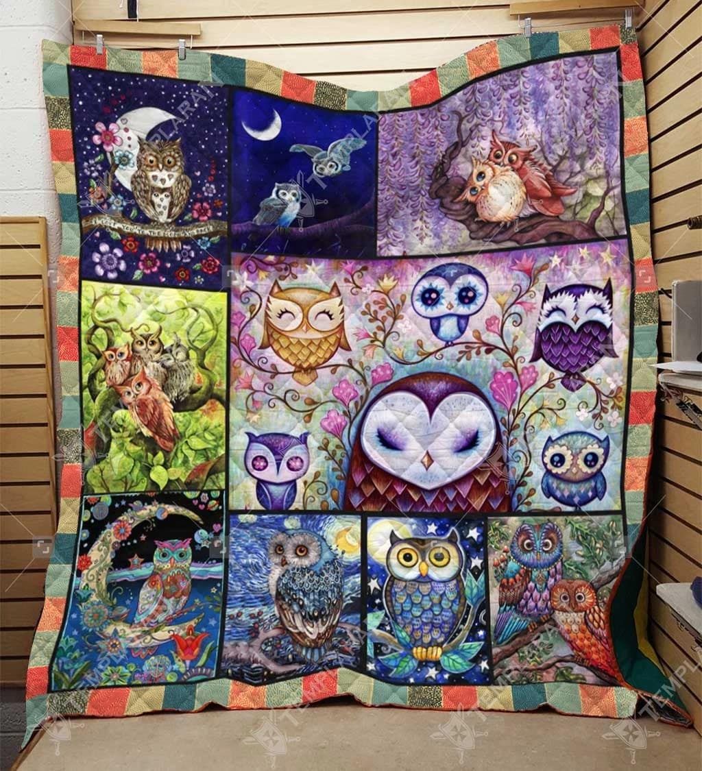 Ltr0811 Owl Take My Hand Quilt Dhc16122575Dd