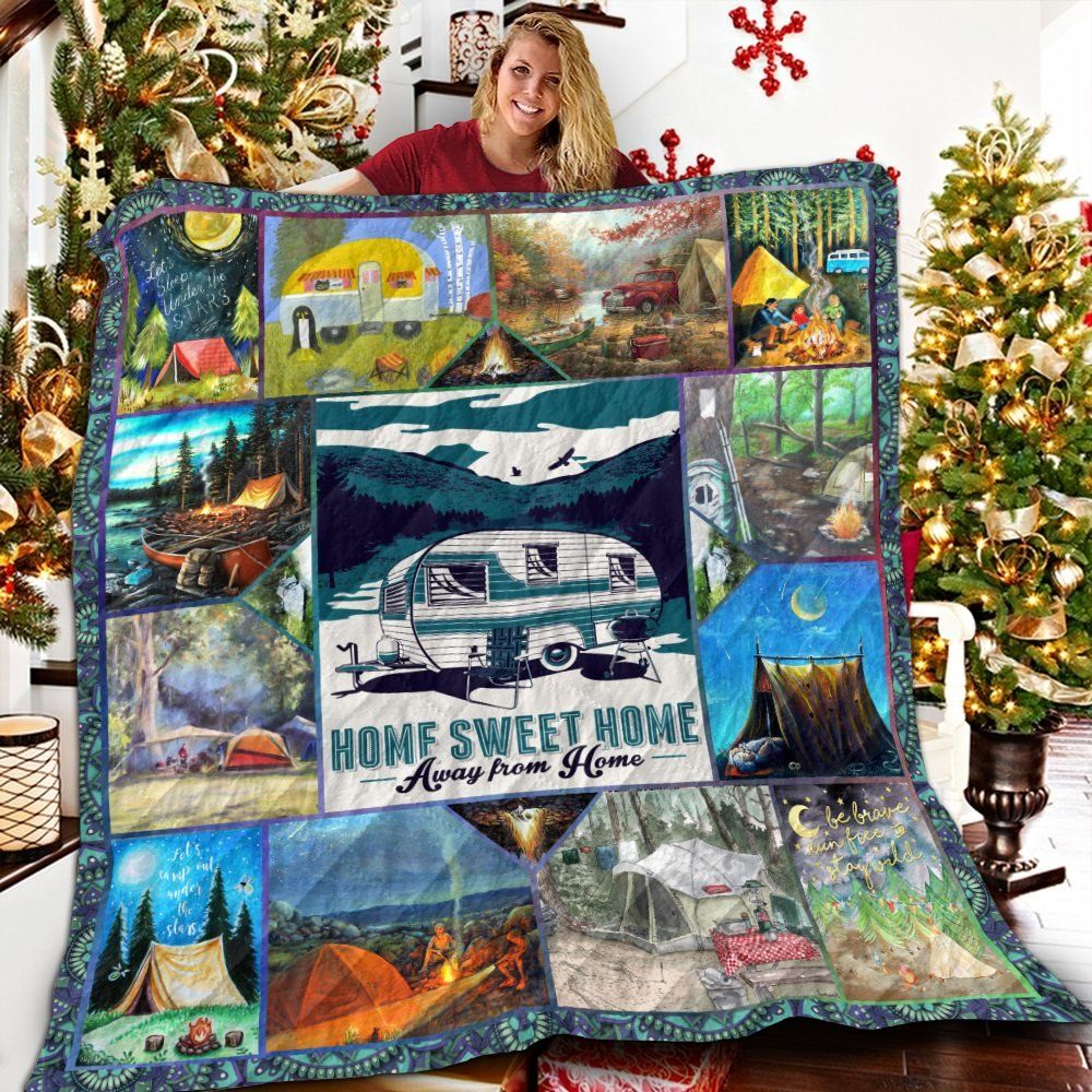 Ltr1012 Camping Home Sweet Home Quilt Dhc16122036Dd