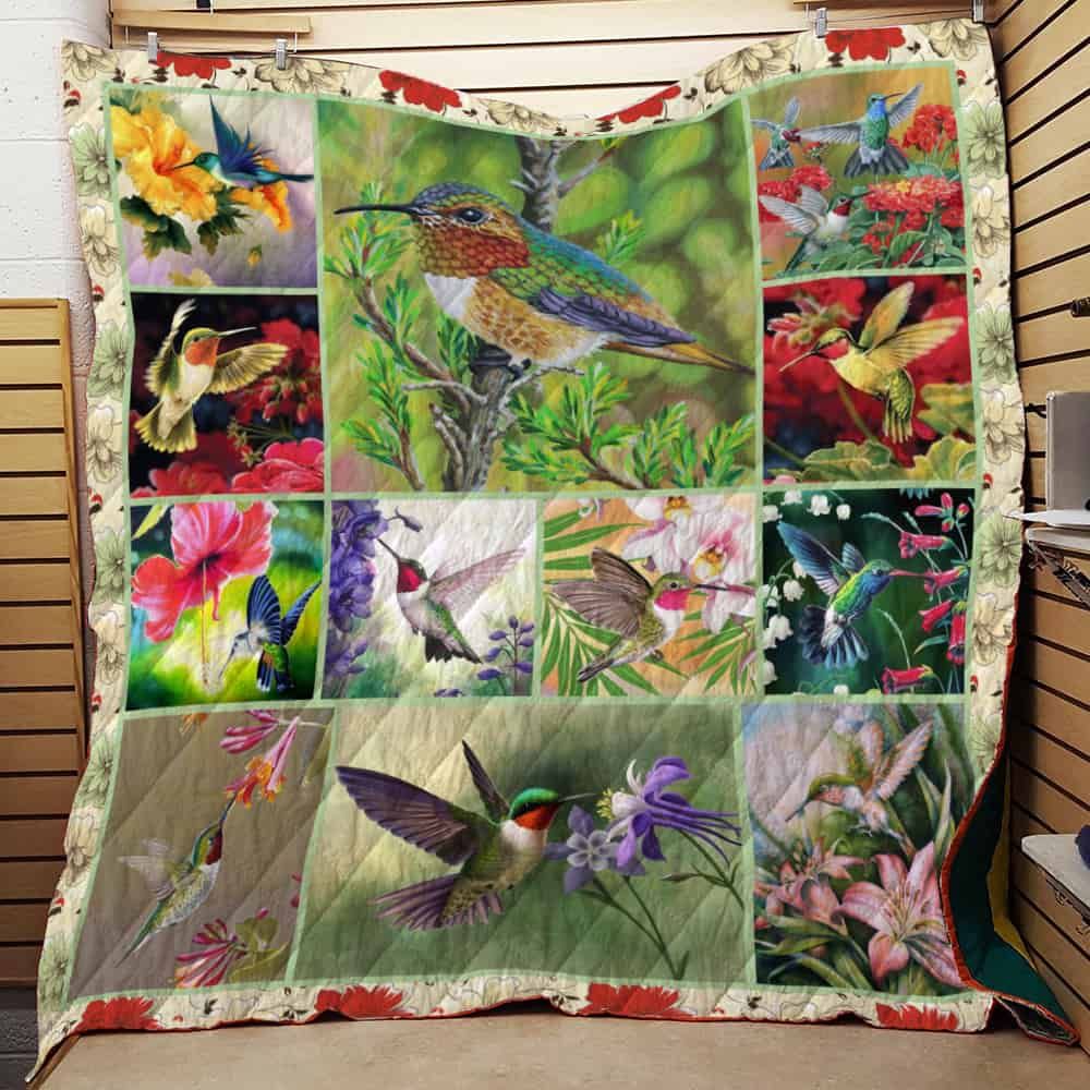 Ltr1311 Hummingbird Paper Heart Quilt Dhc16124021Dd