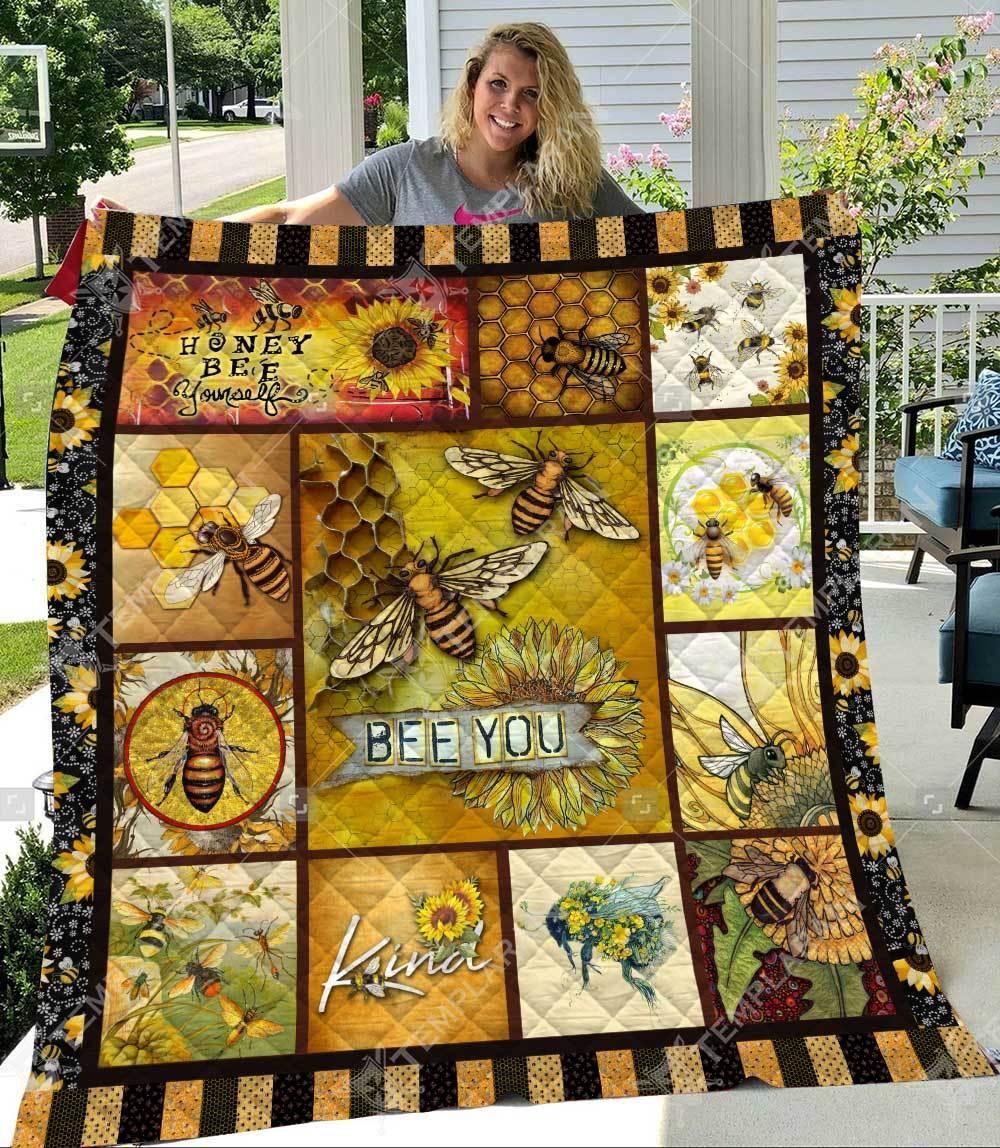 Ltr1611 Bee Honey Bee Yourself Quilt Dhc16123834Dd