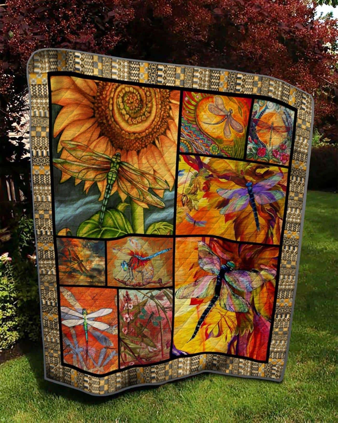 Ltr1611 Dragonfly Only Then Quilt Dhc16123827Dd