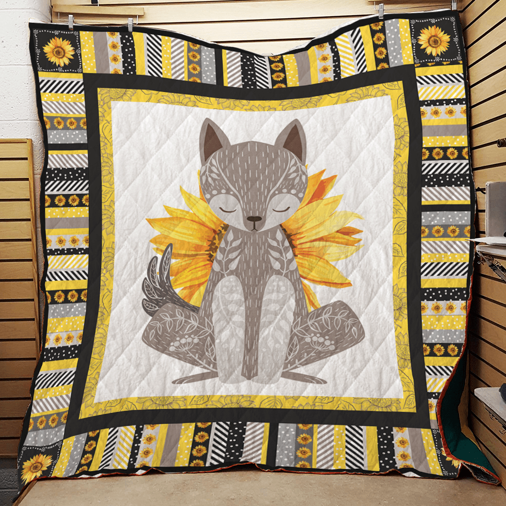 Ltr1611 Fox Foxx Quilt Dhc16123816Dd