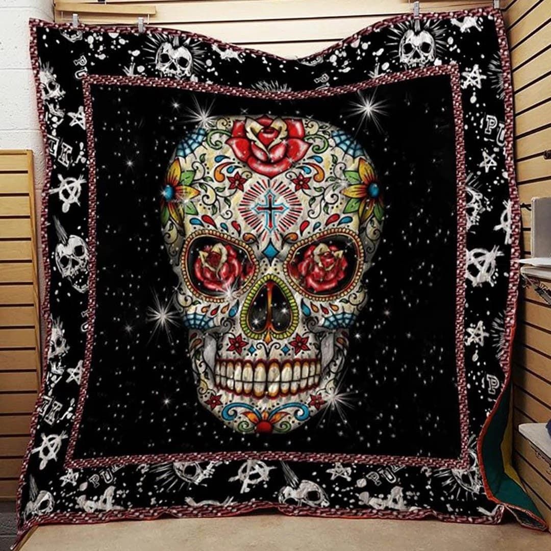 Ltr1611 Skull Galaxy Skull Quilt Dhc16123804Dd