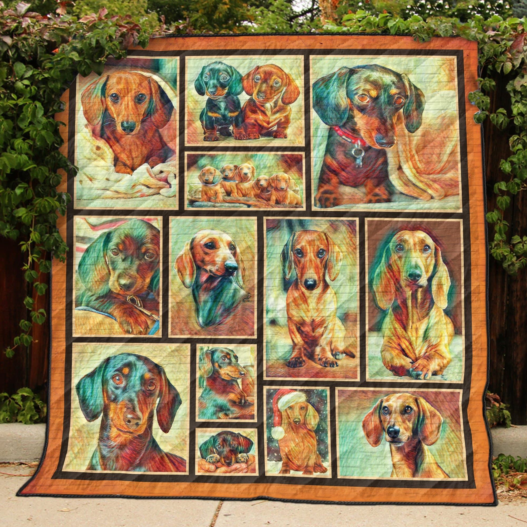 Ltr2911 Dachshund Ds 216 Quilt Dhc16122260Dd