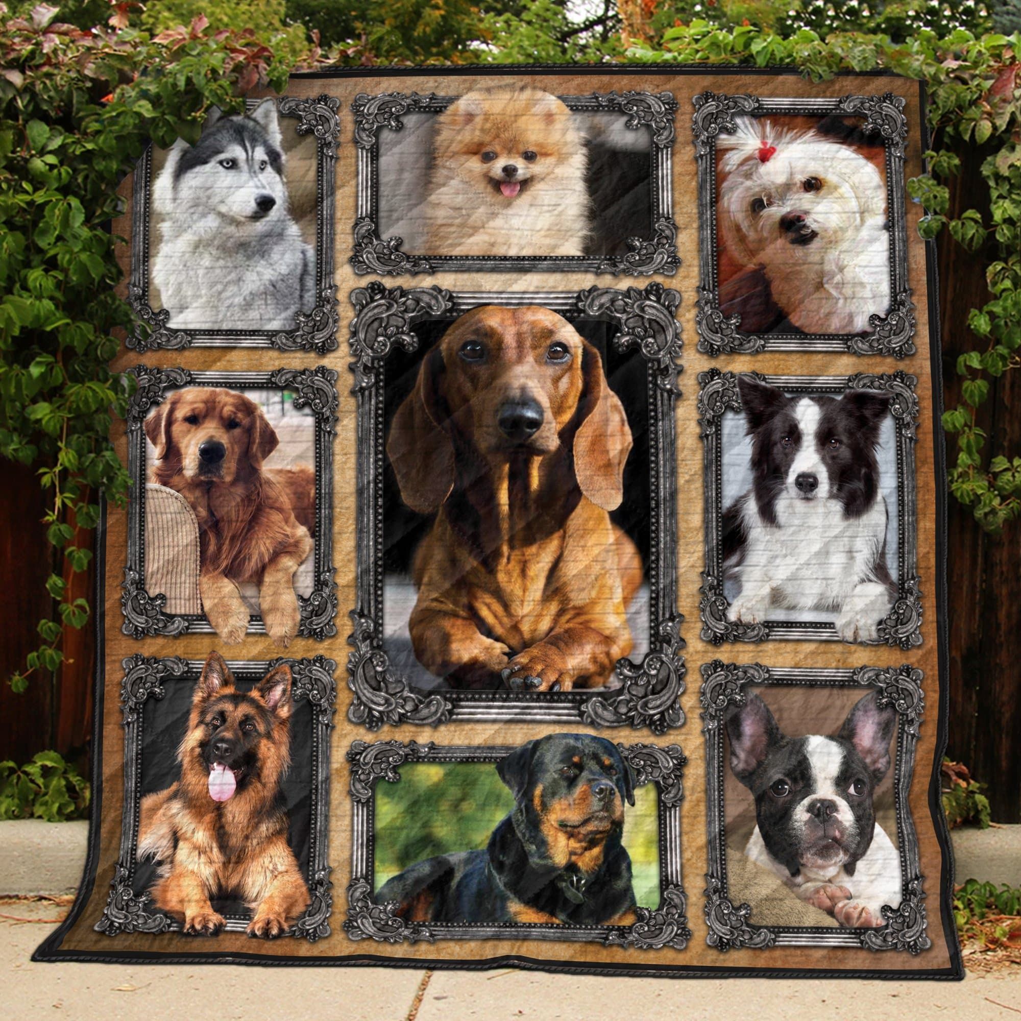 Ltr2911 Dachshund Royal Dachshund Quilt Dhc16122259Dd