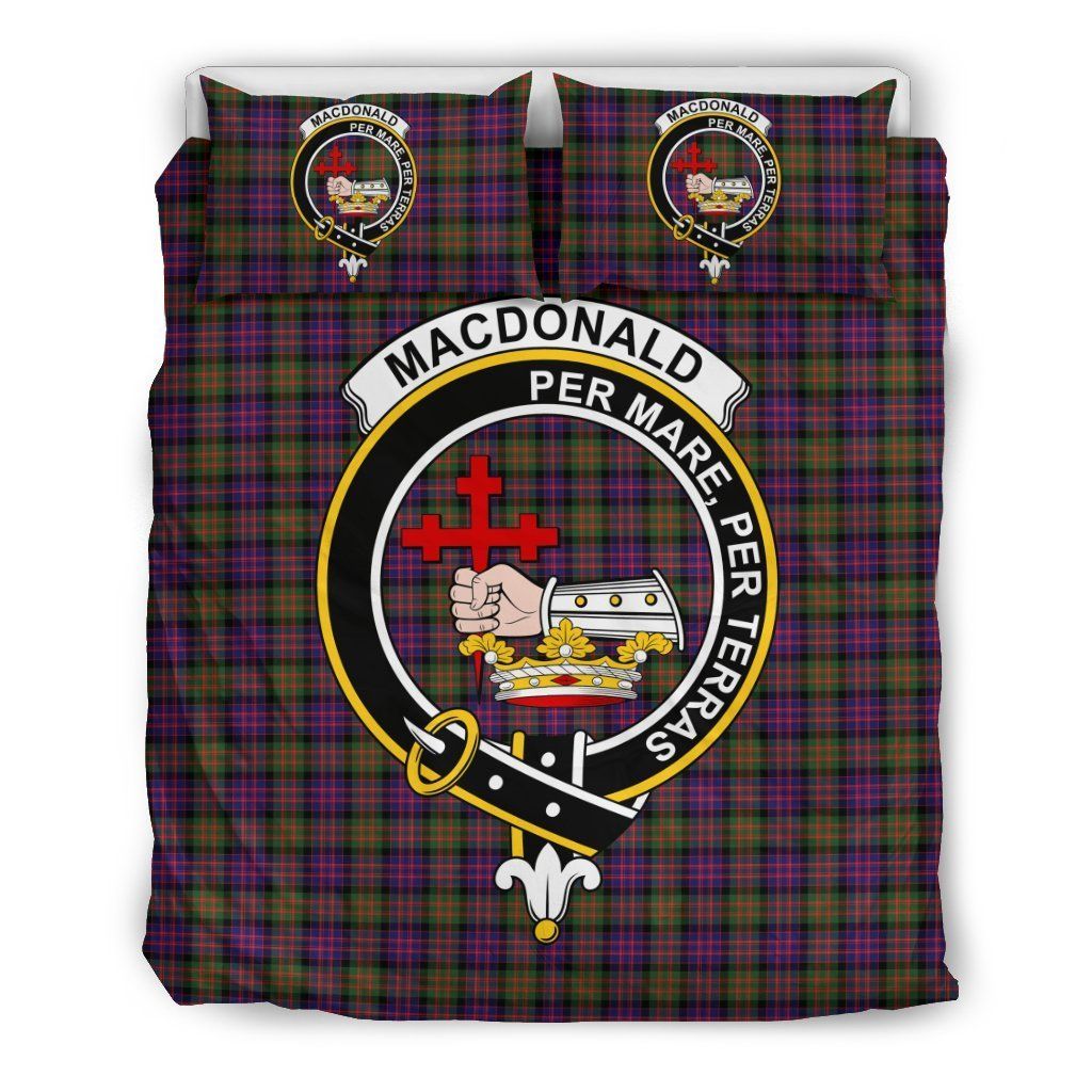 Lumsden Clan Badge Tartan Bedding Set