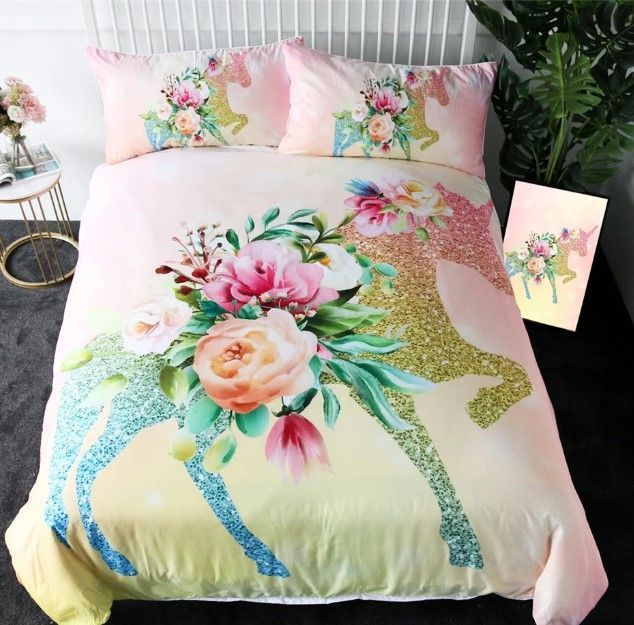 Luxury Unicorn Bedding Set