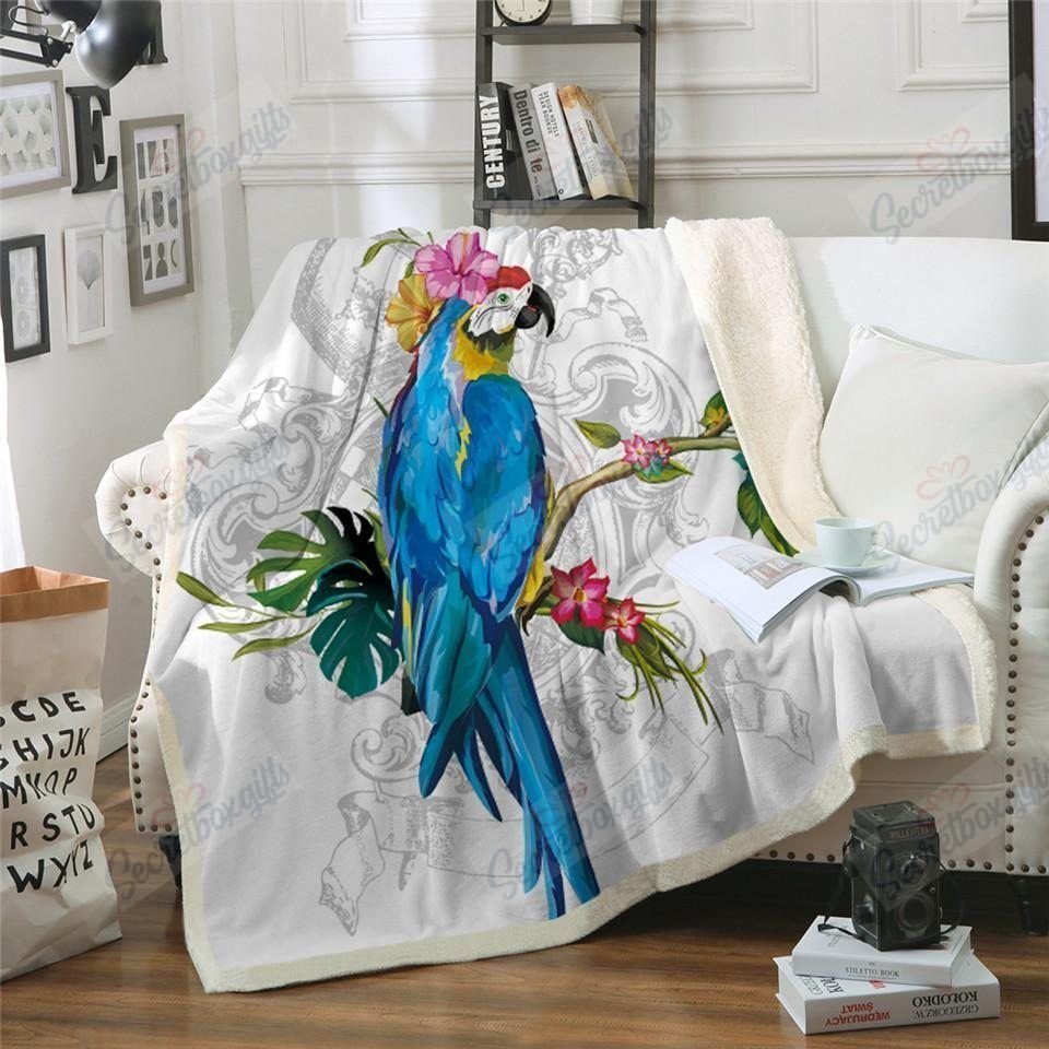 Macaw Fleece Blanket