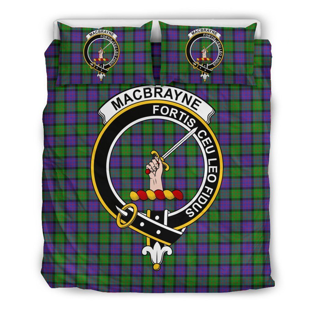 Macbrayne Clan Badge Tartan Bedding Set