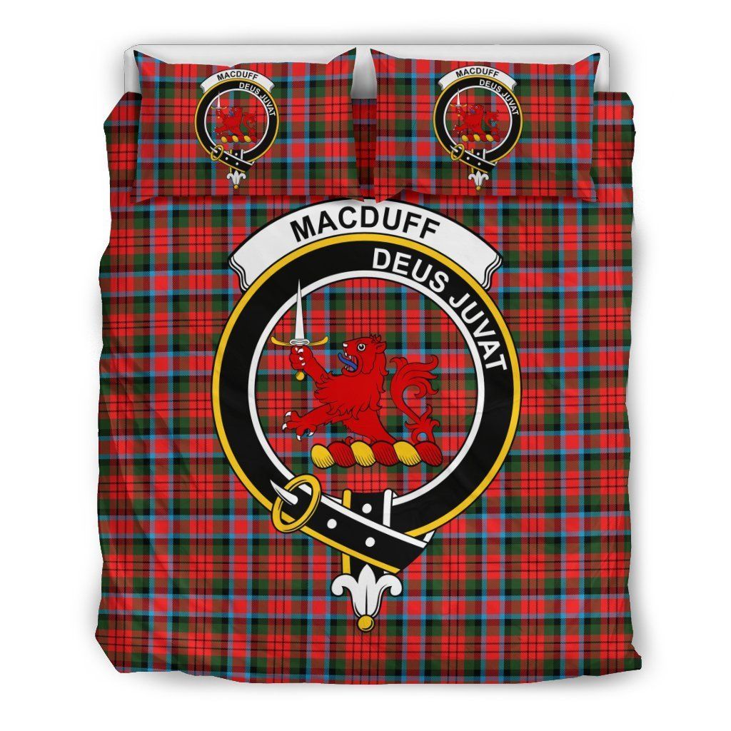 Macduff Clan Badge Tartan Bedding Set
