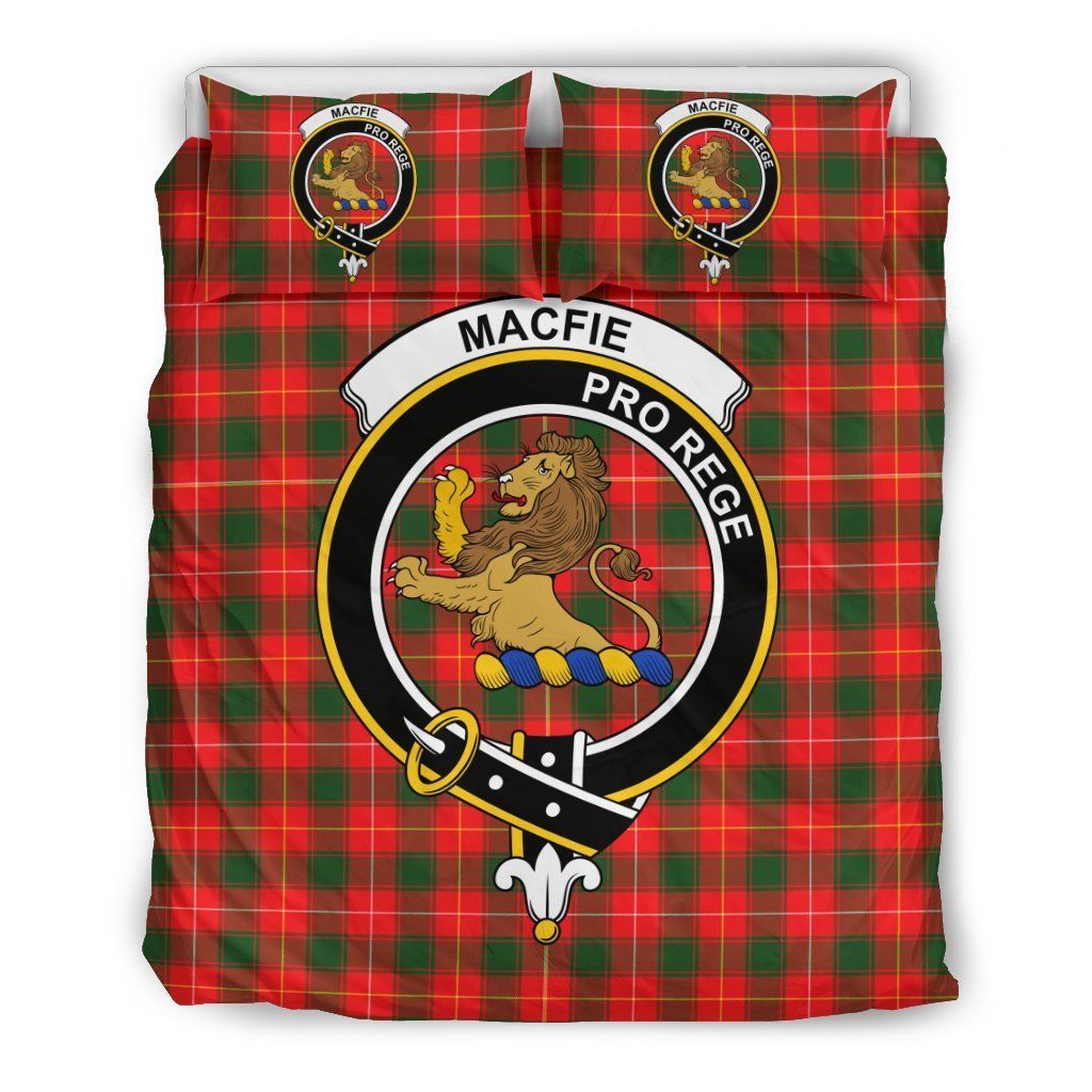 Macfie Clan Badge Tartan Bedding Set