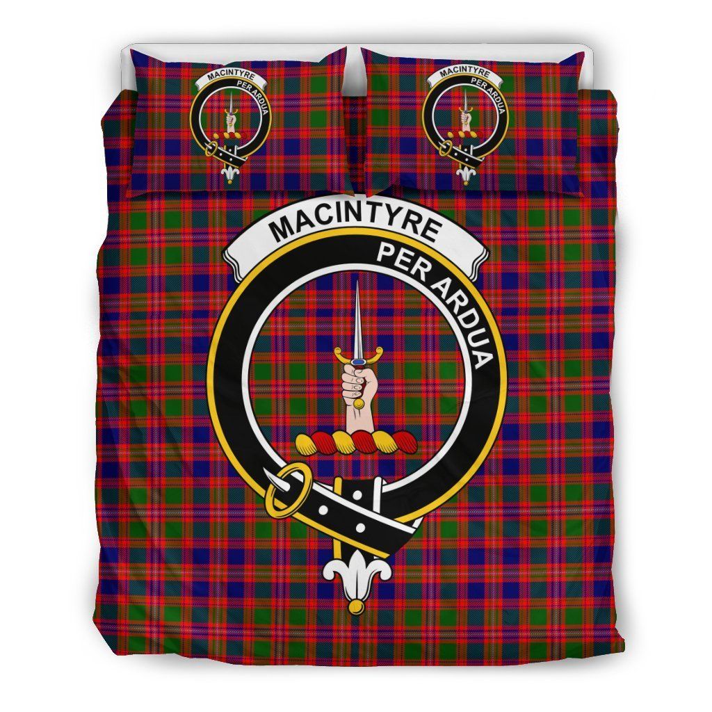 Macintyre Clan Badge Tartan Bedding Set