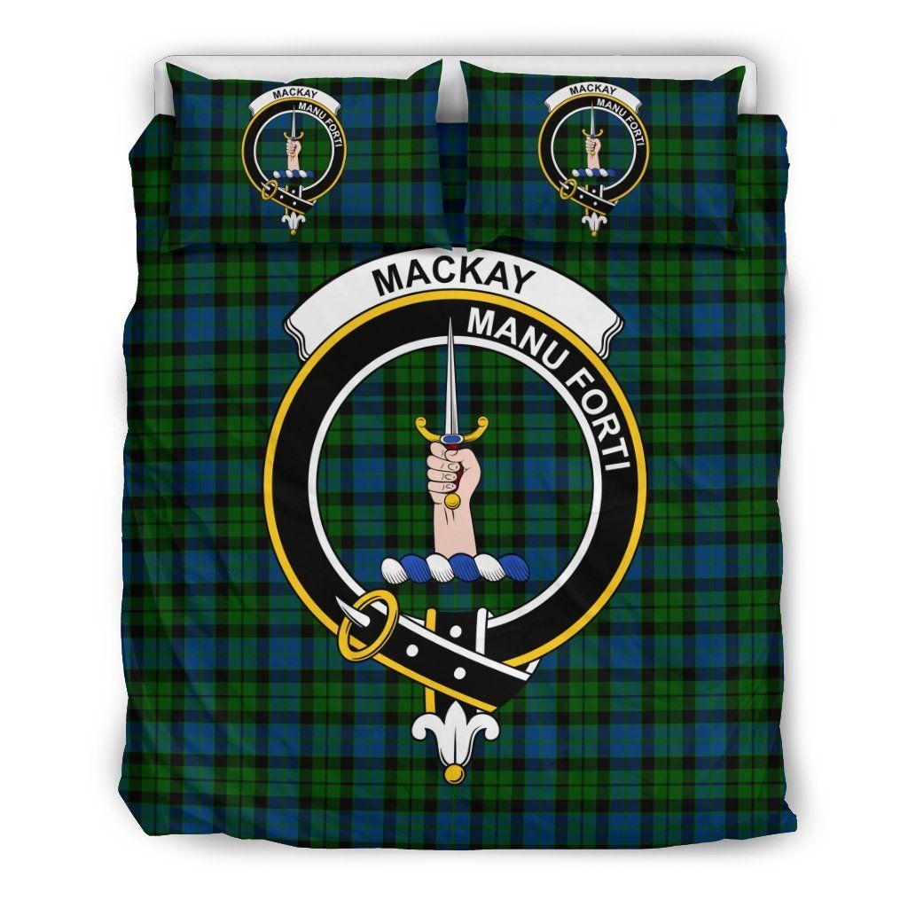 Mackay Clan Badge Tartan Bedding Set